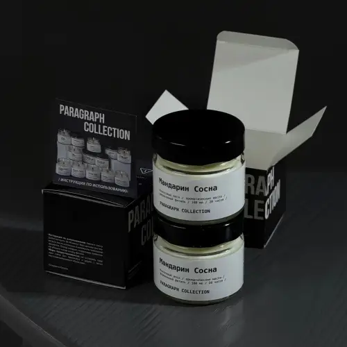 Свеча ароматическая "Мандарин сосна"